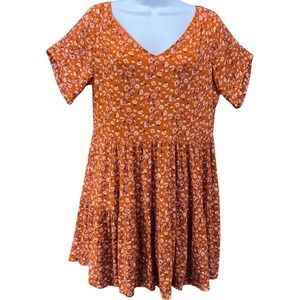 Mini Sundress‎ Orange Small